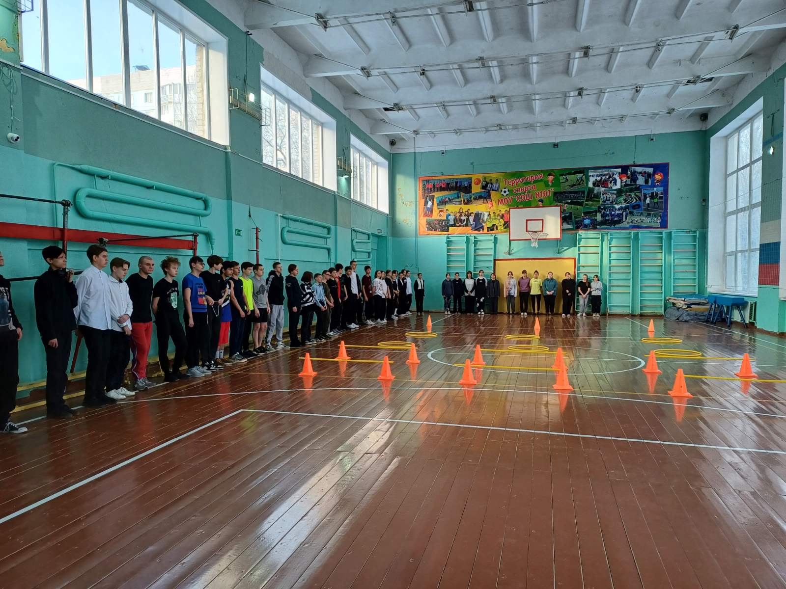 Богатырские забавы.